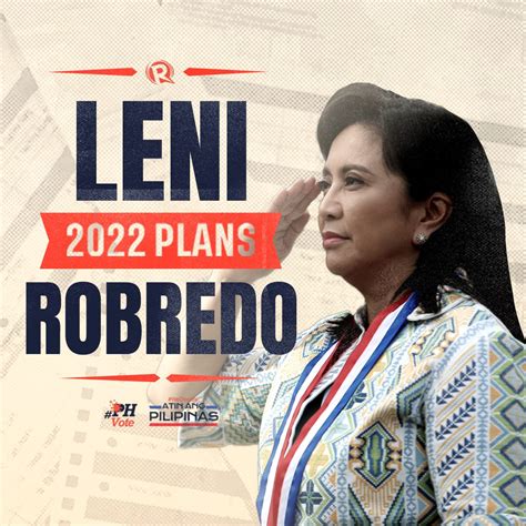 LIVE UPDATES: Leni Robredo’s plans for 2022 .
